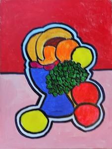 Keith, blue fruit bowl, acrylic.jpg